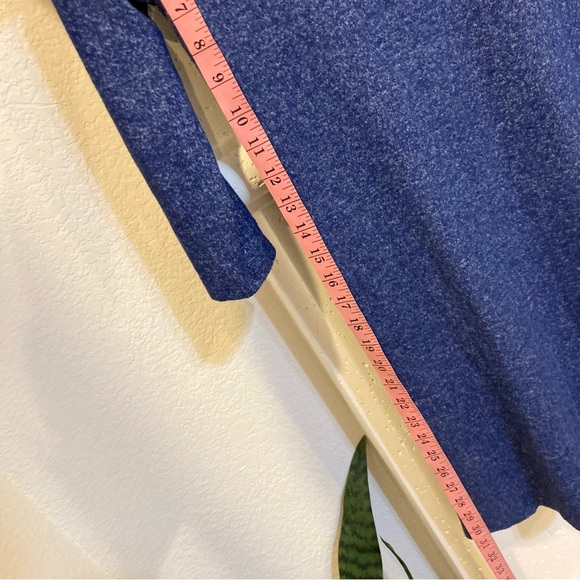 Girls Sweater Dress Heathered Blue Size 10 / 12 Large - Picture 5 of 6